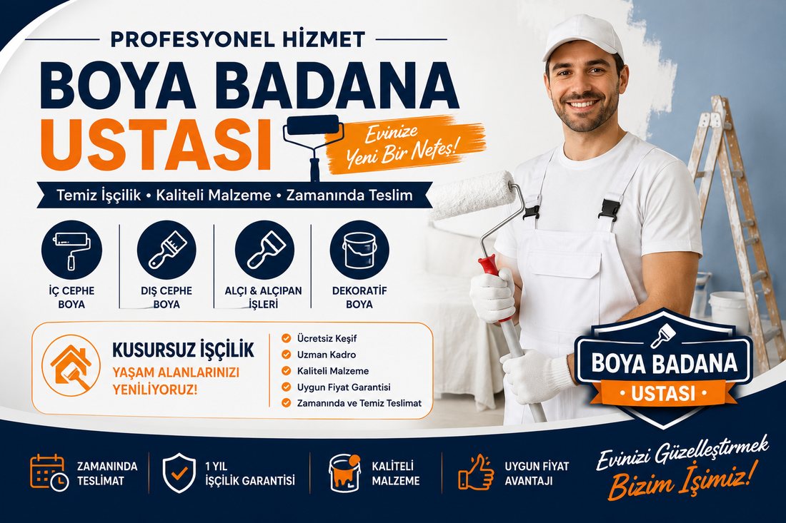 Donanmacı boya badana ustası – profesyonel boyacı